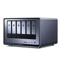 DXP4800PLUS 16 Go NAS de bureau 4 baies Intel 8505 Quad Core 4K pour 16 Go de RAM DDR5 Stockage réseau connecté par USB