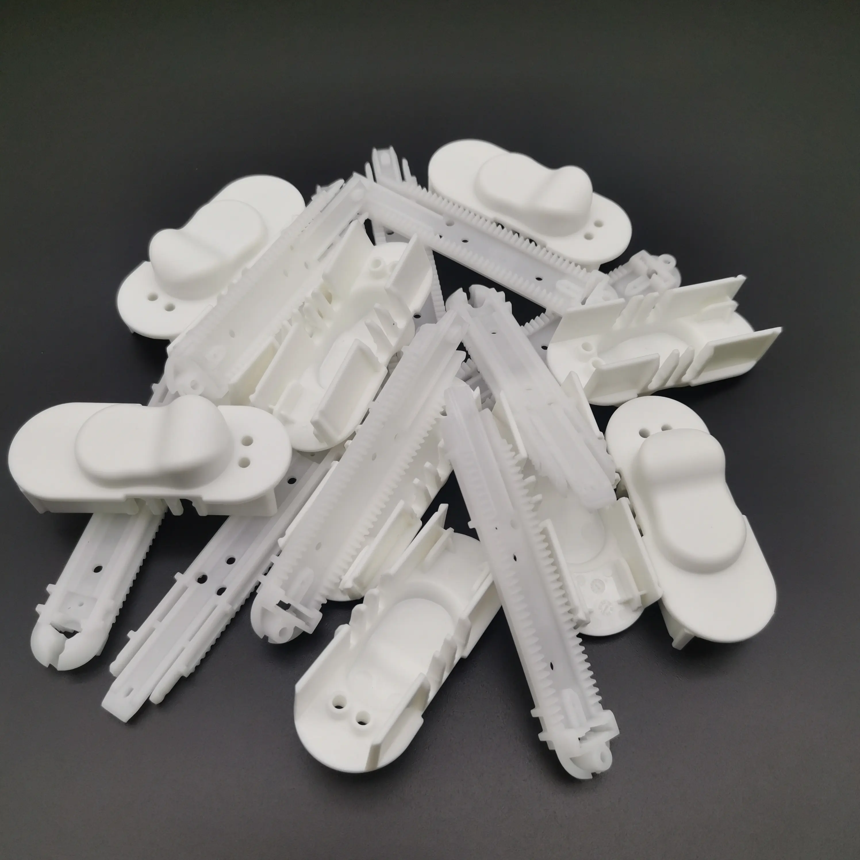 Custom Precision Molded Medial Plastic Part for Medical Injector guard Injection Moulded Part