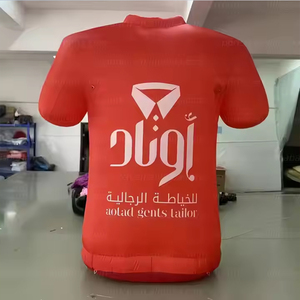 Venta caliente Blanco/rojo/amarillo/azul/verde/<span class=keywords><strong>rosa</strong></span>/Negro Chaleco salvavidas Camisa inflable con soplador e impresión Blow up 3D Shirt Model - Product Image 3
