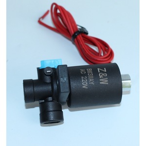 Válvula Solenoide Zanchen 1/8 AC 220V, Cuerpo de Plástico, Control de Flujo de Agua, Uso en Riego - Product Image 1