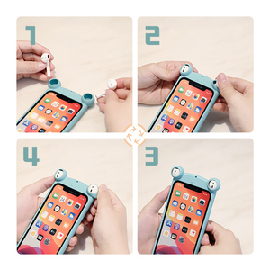 Funda de silicona líquida <span class=keywords><strong>para</strong></span> auriculares <span class=keywords><strong>para</strong></span> for <span class=keywords><strong>Airpods</strong></span> <span class=keywords><strong>pro</strong></span> funda <span class=keywords><strong>para</strong></span> for <span class=keywords><strong>iPhone</strong></span> <span class=keywords><strong>11</strong></span> <span class=keywords><strong>Pro</strong></span> <span class=keywords><strong>Max</strong></span> - Product Image 5