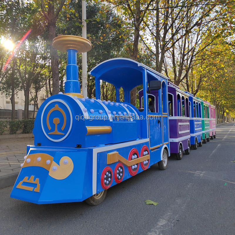 Новейший Развлекательный парк аттракционов, Электрический бесследный поезд для продажи