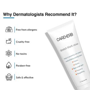 Crème anti-vergetures Halal pour la grossesse, traitement et réparation des vergetures, à l'aloe vera, pour le corps - Product Image 5