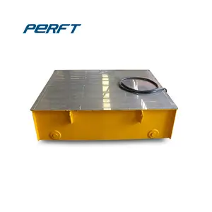 Factory Motorized Platform indoor Heavy Platform Customized Remote Control Cable Powered Rail Transfer Car