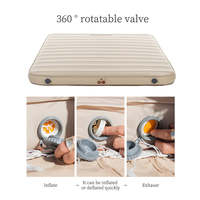 3D Double Voiture Camping Mousse Éponge Matelas Portable Tpu Auto Gonflable Ultra Confortable Chaud Épais Couchage Air Pad