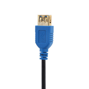 Lung Kay <b>Usb</b> 3.0 Data <b>Cable</b> Am <b>To</b> Af 3a Fast Charging Black Pvc Wire Bonding Injection Molding Patent Design - Product Image 4