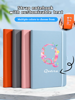 Carnet en cuir PU de haute qualité A5/A6 avec logo personnalisé et bande élastique pour l'école, le bureau, les cadeaux promotionnels