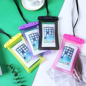 Funda Impermeable para Teléfono Qilang, Transparente, de PVC, con Pantalla Táctil, Bolsa de Natación para Exteriores, Tamaño Individual - Product Image 1