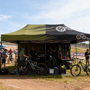 Nuevo <span class=keywords><strong>paquete</strong></span> promocional para festivales comerciales: Carpa grande de 10x10 para eventos, fiestas de negocios al aire libre, carpa comercial para marcas. - Product Image 3