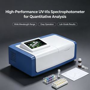 เครื่องสเปกโตรโฟโตมิเตอร์ UV-Vis หน้าจอสัมผัส ความแม่นยำสูง เครื่องทดสอบในห้องปฏิบัติการ รับประกัน 1 ปี สำหรับการวิเคราะห์ทางวิทยาศาสตร์ - Product Image 2