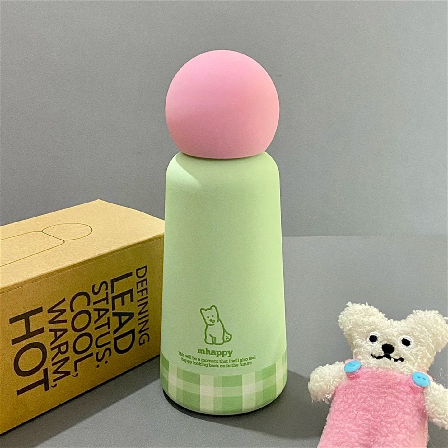 Thermos chiot vert pomme 350ml