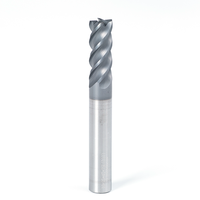 Fraise CNC à 4 cannelures série U personnalisée à vente chaude dernière conception fraise en bout plate à tige droite avec support ODM