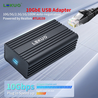 Adaptador USB C a RJ45 Ethernet de 10 Gbps, Compatible con Thunderbolt 3/4, Plug and Play Sin Controlador para MacBook, Windows, Linux