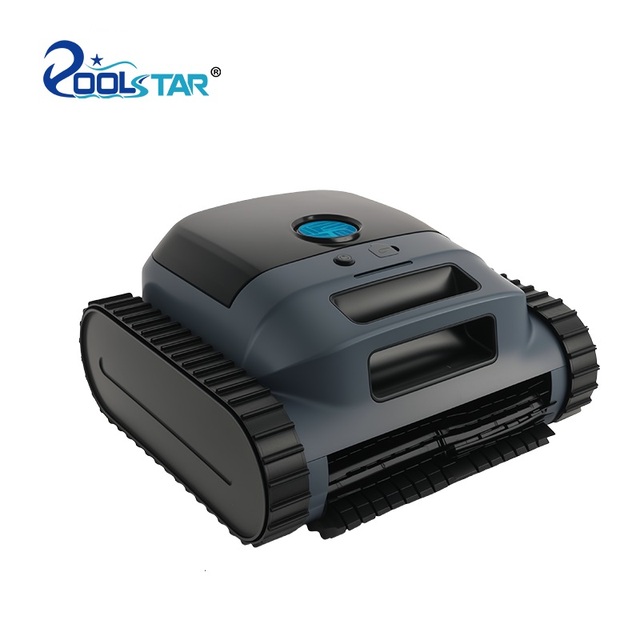 Robotic Pool Cleaner with Climbing Wall Waterline Cleaning Feature Essential Pool Cleaning Tool & Equipment
