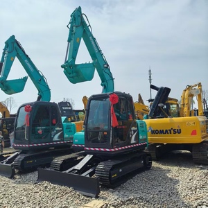 Excavadora Kobelco 75-8 Usada, Marca Japonesa, 7 Toneladas de Peso Operativo, Capacidad de Cucharón de 0.4m, Motor y Bomba, Componentes Principales PLC, Precio Bajo - Product Image 2