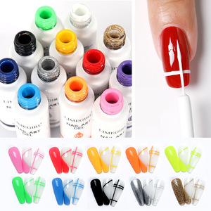 Set de Gel para Decoración de Uñas 2026, 12 Colores, Gel de Resina para Pintar, 8ml en Caja de Color, Serie <span class=keywords><strong>Platino</strong></span> Luminoso Sólido - Product Image 2