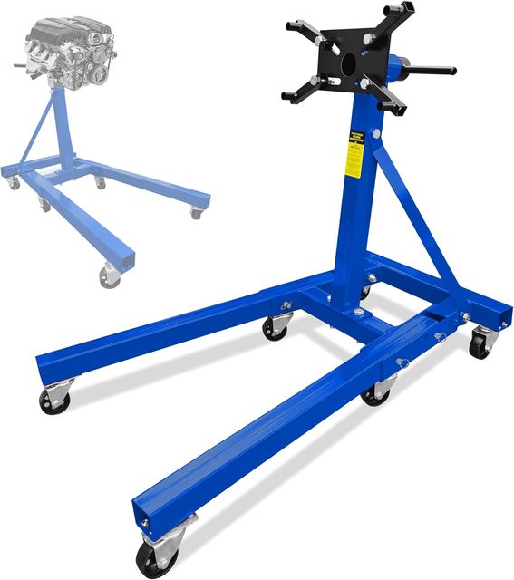 Foldable Engine Lift Stand Engine Motor Stand for Auto Repair