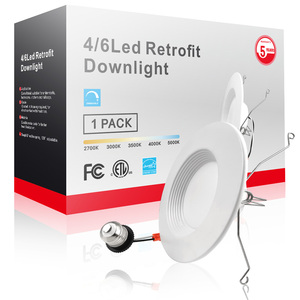 Đèn Âm Trần Âm Trần <span class=keywords><strong>LED</strong></span> Trắng 4 ''6'' Giao Hàng Nhanh Đèn Trang Trí Có Thể Điều Chỉnh Độ Sáng 9W 12W 5CCT Đèn Trần Âm Trần <span class=keywords><strong>LED</strong></span> Trang Bị Thêm - Product Image 1