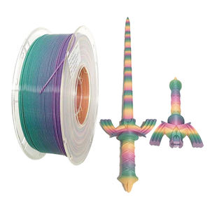 <span class=keywords><strong>Kexcelled</strong></span> <span class=keywords><strong>PLA</strong></span> soie arc-en-ciel 1.75mm 1kg par rouleau <span class=keywords><strong>PLA</strong></span> 3d imprimante Filament pour FDM 3d imprimante effet soie arc-en-ciel Filament <span class=keywords><strong>PLA</strong></span> - Product Image 2