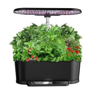 Top Hydroponic Herb Garden Starter Kit Hydroponic Growing Systems Indoor Small With Led Light