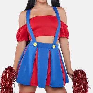 Hostaron Op Maat Gemaakte Meisjes Schattige Stijl Oefenband Rokken Cheerleader Uniform