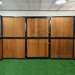 Panneaux de box pour <span class=keywords><strong>chevaux</strong></span> portables et durables en acier galvanisé, préfabriqués pour l'extérieur, <span class=keywords><strong>abri</strong></span> pour écurie équestre - Product Image 4