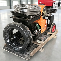 Pompe à coulis de ciment automatique avec fonction de contrôle de pression stable pour l'ingénierie des fondations