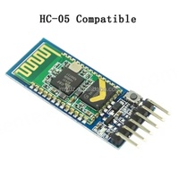 Module émetteur-récepteur sans fil industriel HC-05 HC05 2.4G BLE RF RS232 / TTL vers UART avec 6 broches