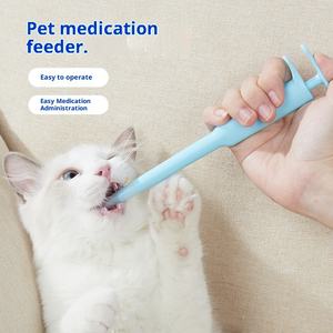 Dispensador de Medicamentos <span class=keywords><strong>para</strong></span> Mascotas, Ecológico, de Silicona y Plástico, Impermeable IPX5, <span class=keywords><strong>para</strong></span> Perros y Gatos, Diseño Redondeado, Puede Administrar Desparasitantes - Product Image 2