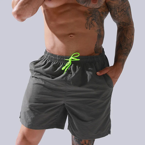 High Quality Custom Men's Surf Board Shorts <b>New</b> Design Beach Swim Trunks with Pockets Solid Pattern Wholesale - Product Image 4