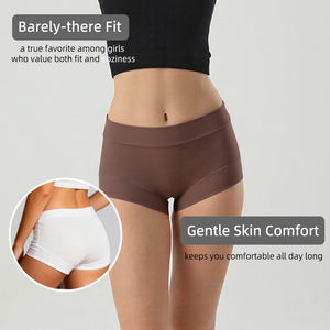 Ventes en gros de sous-vêtements en coton pour femmes, caleçons respirants pour femmes, boxers sans couture, culottes pour un confort quotidien - Product Image 2