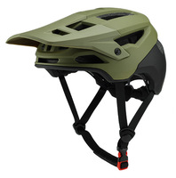 Casque de moto tout-terrain certifié CPSC EN1078, matériau PC+EPS, unisexe, réglable, 7 aérations respirantes, visière transparente, fermeture à bouton