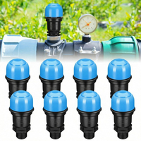 Valve de décharge d'air en plastique GREAT IRRIGATION pour système d'irrigation, filetage mâle 3/4 pouce et 1 pouce, pour le soulagement de la pression