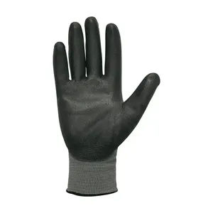 Guanto Juba 141210 0 6 XS Eco PU, Grigio/Nero - Product Image 2