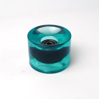 62mm * 50mm Qualité Professionnelle Longboard Planche À Roulettes Roues 60mm 78A 62mm 65mm Glow Clignotant Lumière LED Quad Roller Skate Roues