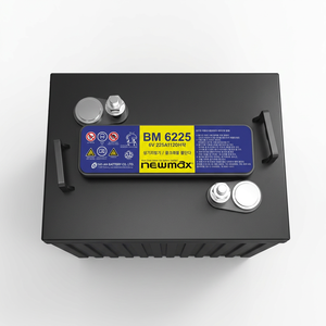 1 Batería de ciclo profundo inundada NEWMAX BM6210 6V 210AH 1260Wh para carros de golf, energía solar fotovoltaica, respaldo UPS y almacenamiento de energía renovable - Product Image 1