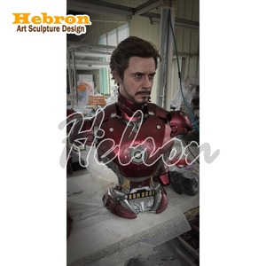 Vente <span class=keywords><strong>en</strong></span> gros de figurines <span class=keywords><strong>en</strong></span> résine <span class=keywords><strong>Avengers</strong></span> GK, buste de Iron Man MK3, statue de <span class=keywords><strong>film</strong></span> d'animation, figurine de Iron Man Spider-Man pour la décoration de la maison - Product Image 6