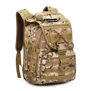 BPL15 C19กระเป๋าเป้สะพายหลังแนวยุทธวิธี GTS ขนาด40ลิตรลายพรางกันน้ำมีซิปสำหรับการเดินทางเดินป่าปีนเขาการผจญภัยกลางแจ้ง - Product Image 3