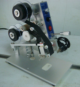 HP-30 Petite machine de codage de bureau facile à utiliser Machine de codage de date et de lot pour sacs en plastique - Product Image 2