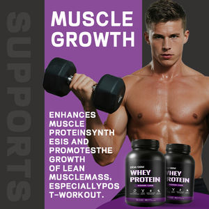 אבקת חלבון מי גבינה OEM/ODM לספורט וכושר, תזונה גבוהה, בניית שרירים חזקה, לגברים ונשים - Product Image 5