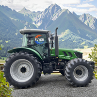 Traktor Pertanian 4x4 110HP Kapasitas Muatan Besar, Mesin Penggerak Gear Drive, Gearbox Motor Bersertifikasi CE, Produktivitas Tinggi, Garansi 1 Tahun