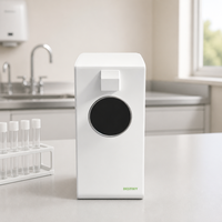 Machine de production d'eau ultra pure de laboratoire pour la spectrométrie d'absorption atomique, offrant une qualité d'eau de type I constante