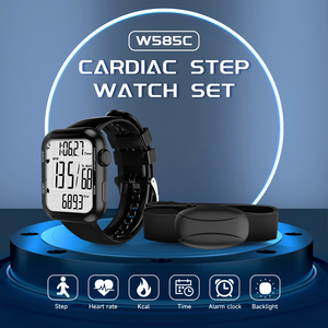 Bonlala kỹ thuật số Heart Rate Monitor Nhà cung cấp Dây đeo ngực với BLE 5.0 ANT + IP67 vành đai cảm biến đồng hồ ban nhạc cảm biến nhịp tim - Product Image 2