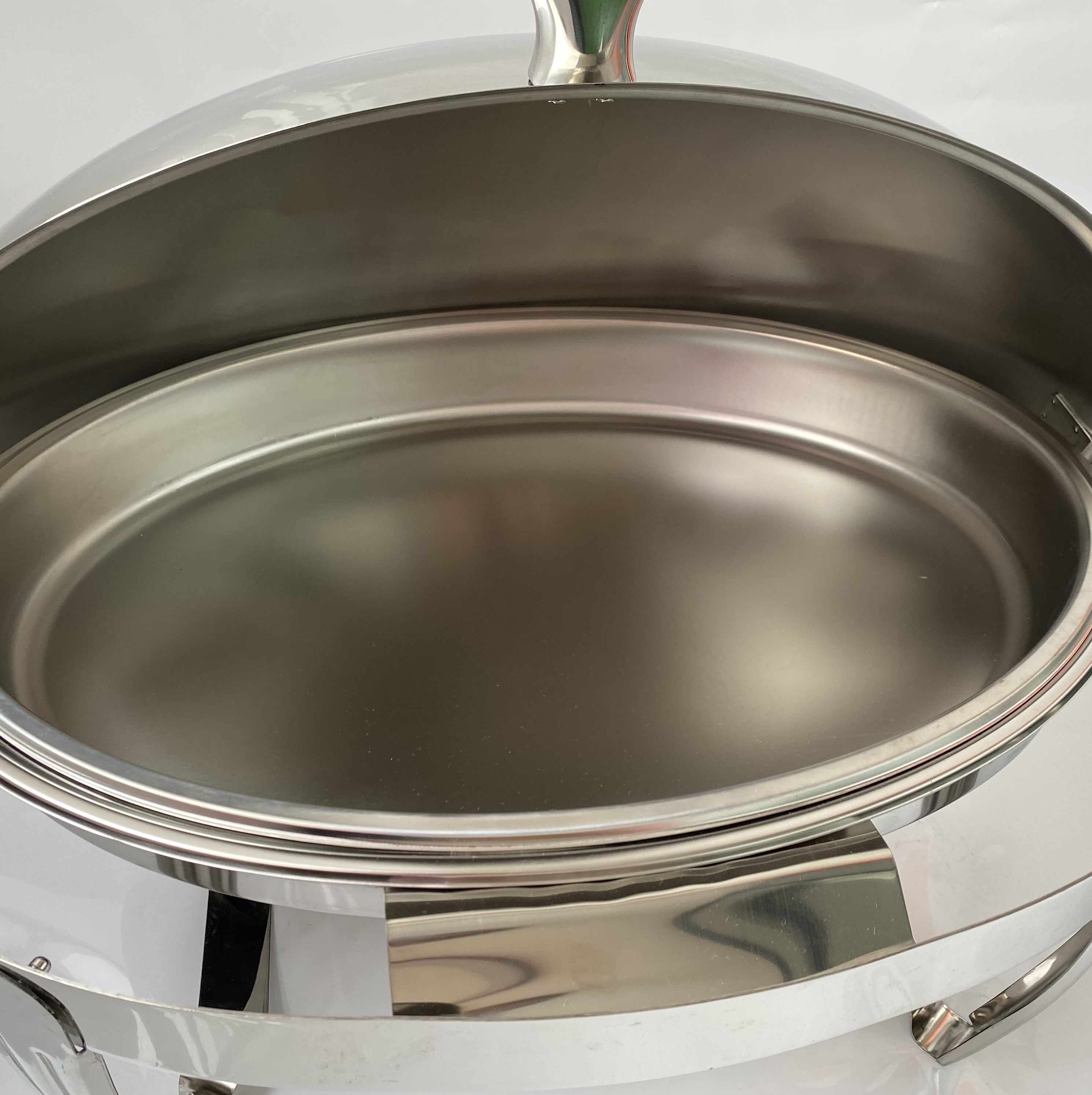 Luxury Roll Top Saving Chafing Dish Dishes Stainless Steel Buffet Food Warmer Display Set