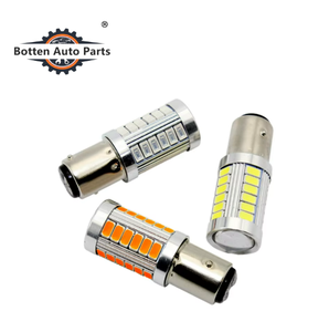 Nuove Lampadine <span class=keywords><strong>LED</strong></span> 33smd 5630 5730 1156 1157 BA15S <span class=keywords><strong>P21W</strong></span> 12V per Auto, Luci di Freno, <span class=keywords><strong>Retromarcia</strong></span> e Diurne, Accessorio - Product Image 2