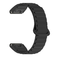20mm 22mm 26mm Quick Fit Magnetic Quick Release Silicone Watch Band for Garmin Fenix 7 8 Pro Forerunner 970 Sports Wrist Strap