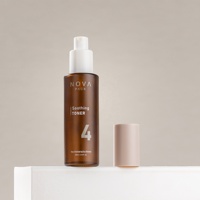 Flacon compte-gouttes en verre ambré givré de 2 oz 60 ml 50 ml, flacon pompe pour sérum capillaire, bouchon beige, flacon rond en verre pour huile faciale