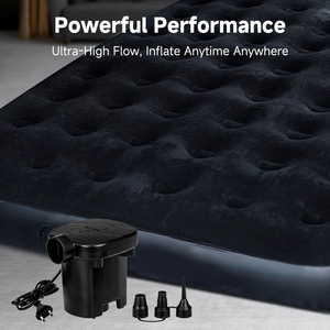 AC Electric Inflator Deflator Pump Household Use Inflate Air <b>Mattress</b> Sofa Pool Deflate <b>Vacuum</b> Compression <b>Bags</b> - Product Image 3