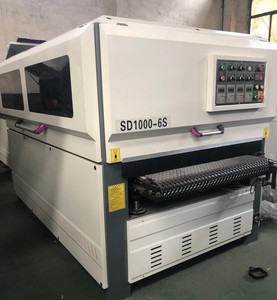 SD1000-6S <span class=keywords><strong>carpintería</strong></span> manual lijado máquina <span class=keywords><strong>de</strong></span> pulido <span class=keywords><strong>cepillo</strong></span> máquina <span class=keywords><strong>de</strong></span> lijado arriba y abajo para madera - Product Image 1
