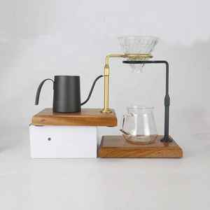 Pour Over Coffee Stand with <b>Percolator</b> Holder Hand Drip Line Stocked Household Coffee Equipment - Product Image 5